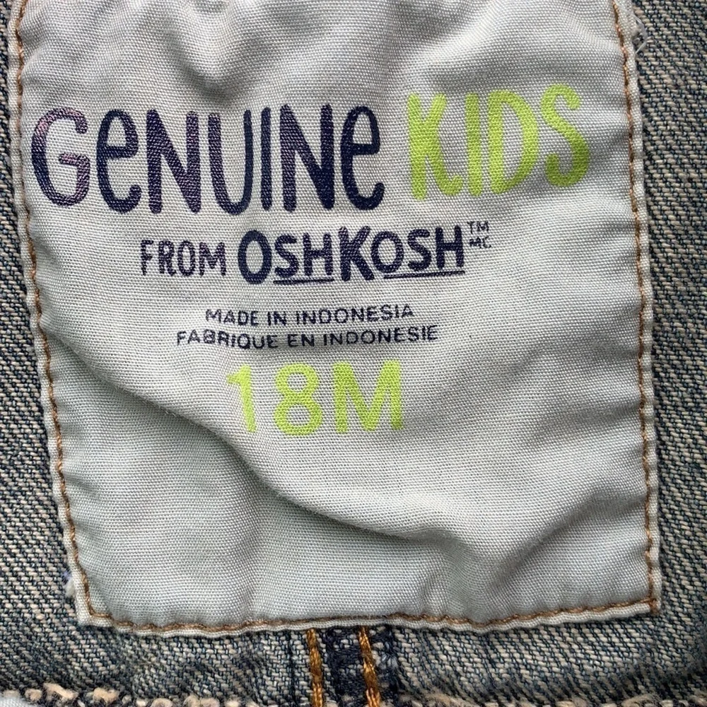 Genuine kids from oshkosh Jean overalls